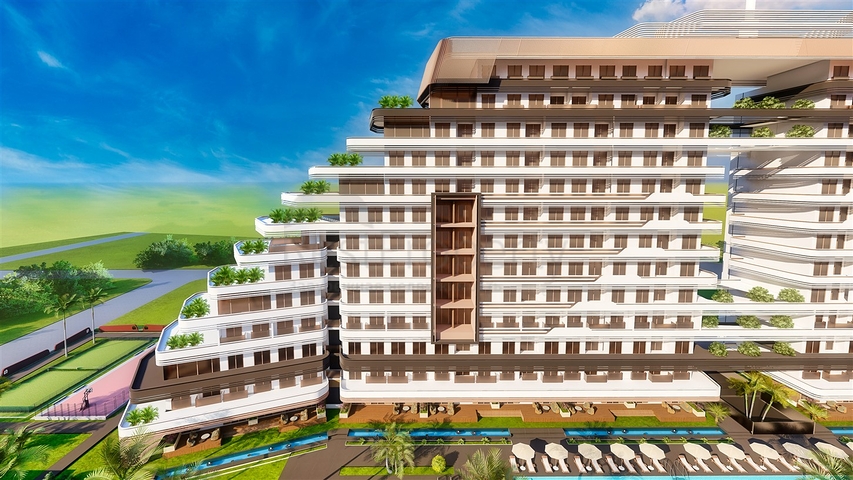 Investitionsprojekt im Wohnbezirk Altyntasch - Antalya