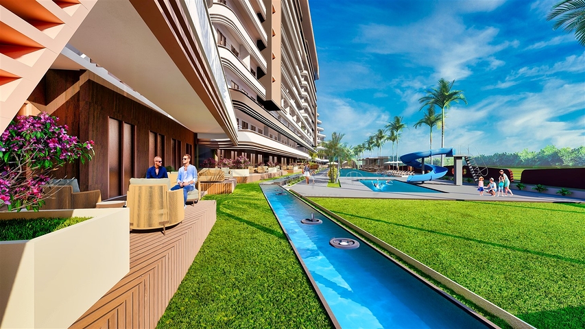 Investitionsprojekt im Wohnbezirk Altyntasch - Antalya