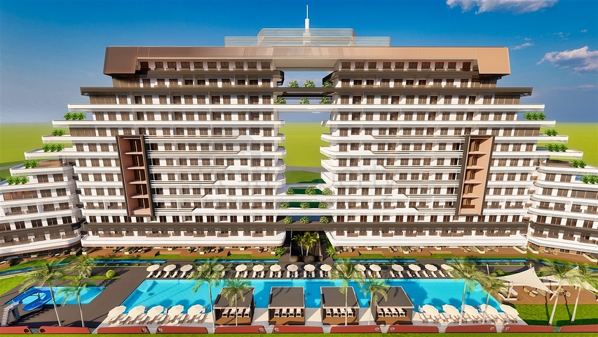 Investitionsprojekt im Wohnbezirk Altyntasch - Antalya