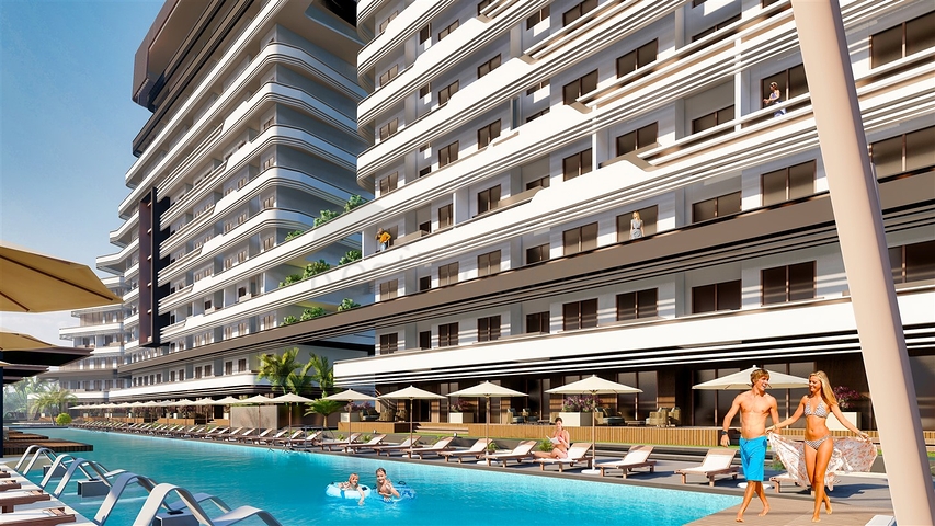 Investitionsprojekt im Wohnbezirk Altyntasch - Antalya