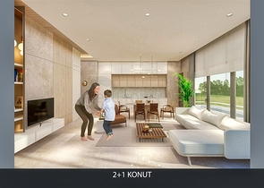 Investitionsprojekt im Wohnbezirk Altyntasch - Antalya