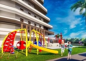 Investitionsprojekt im Wohnbezirk Altyntasch - Antalya