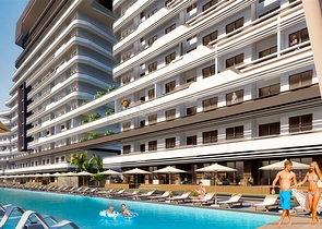 Investitionsprojekt im Wohnbezirk Altyntasch - Antalya