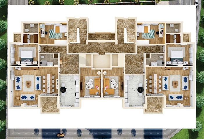 Investitionsprojekt im Bezirk Kepez - Antalya 