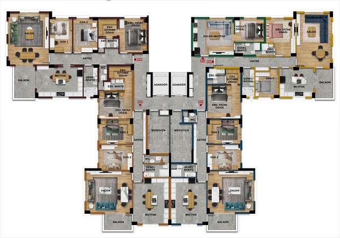 Investitionsprojekt im Bezirk Kepez - Antalya