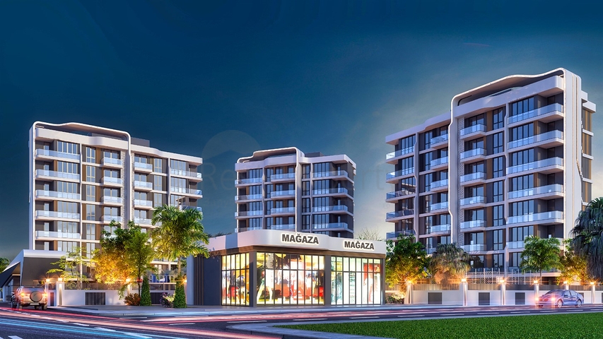 Investitionsprojekt im Wohnbezirk Altyntasch - Antalya 