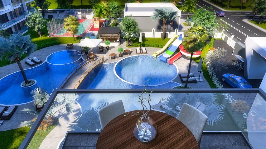 Investitionsprojekt im Wohnbezirk Altyntasch - Antalya 