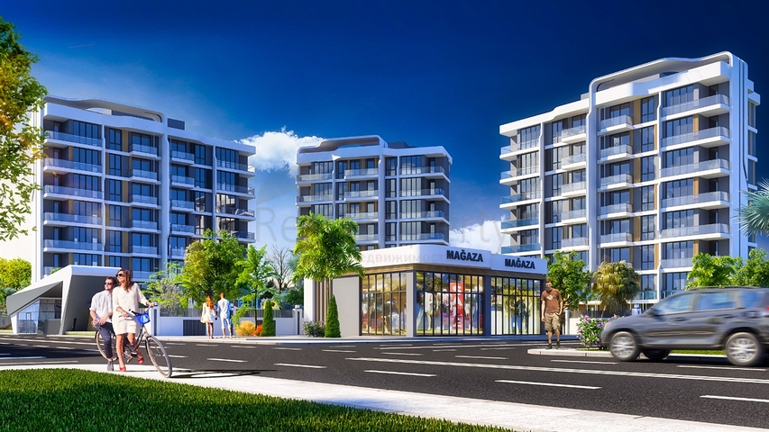 Investitionsprojekt im Wohnbezirk Altyntasch - Antalya 