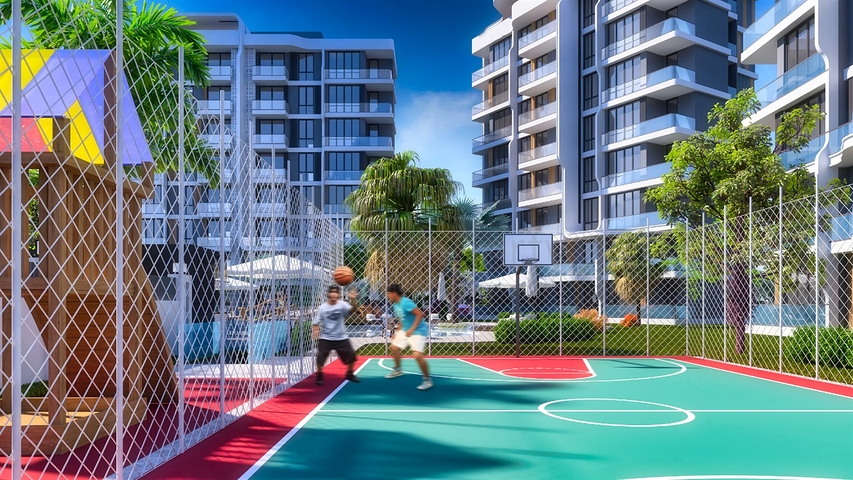 Investitionsprojekt im Wohnbezirk Altyntasch - Antalya 