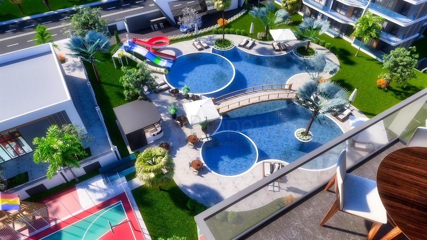 Investitionsprojekt im Wohnbezirk Altyntasch - Antalya 