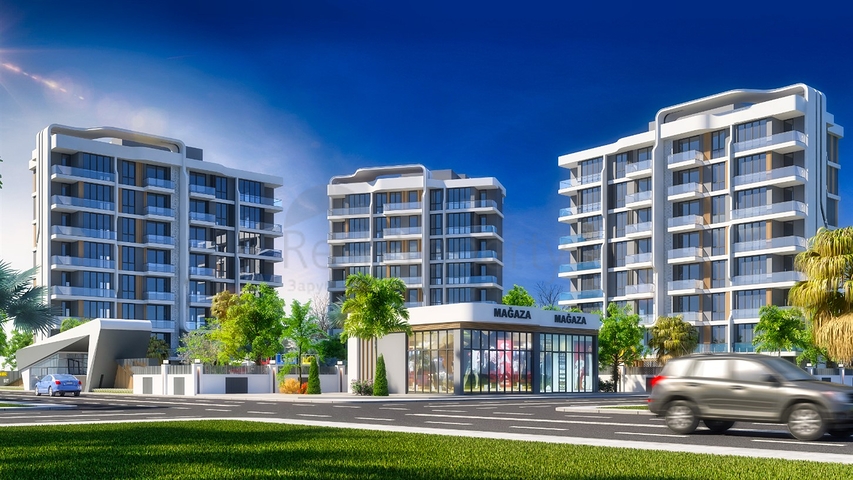 Investitionsprojekt im Wohnbezirk Altyntasch - Antalya 