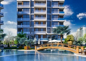 Investitionsprojekt im Wohnbezirk Altyntasch - Antalya 