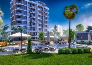 Investitionsprojekt im Wohnbezirk Altyntasch - Antalya 