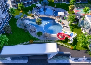 Investitionsprojekt im Wohnbezirk Altyntasch - Antalya 