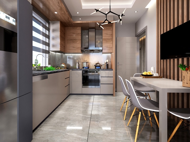 3+1 Wohnung im Zentrum von Antalya