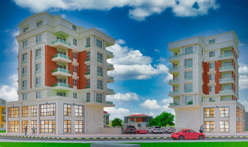 Investitionsprojekt im Wohnbezirk Altyntasch - Antalya 