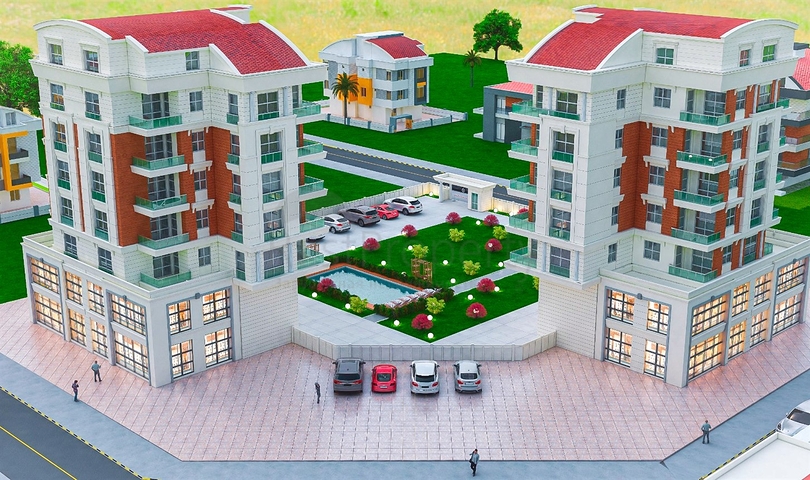 Investitionsprojekt im Wohnbezirk Altyntasch - Antalya 