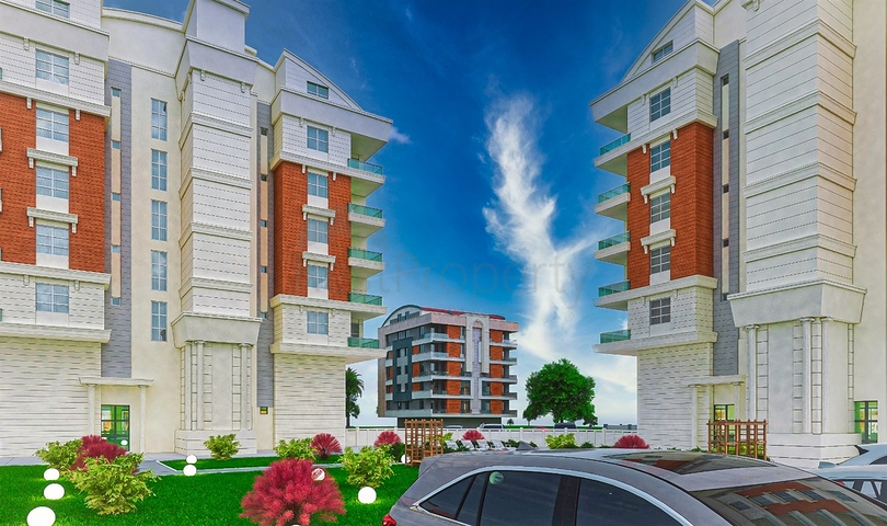 Investitionsprojekt im Wohnbezirk Altyntasch - Antalya 