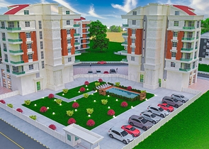 Investitionsprojekt im Wohnbezirk Altyntasch - Antalya 