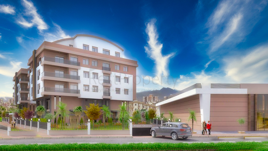 3+1-Apartments im Stadtteil Kepez - Antalya 