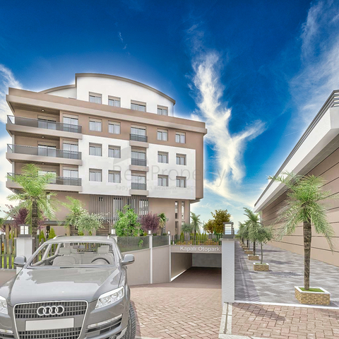 3+1-Apartments im Stadtteil Kepez - Antalya 
