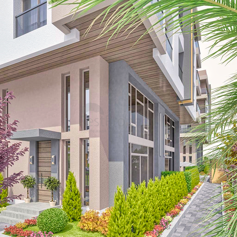 3+1-Apartments im Stadtteil Kepez - Antalya 