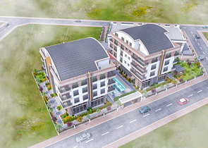 3+1-Apartments im Stadtteil Kepez - Antalya 