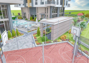 3+1-Apartments im Stadtteil Kepez - Antalya 