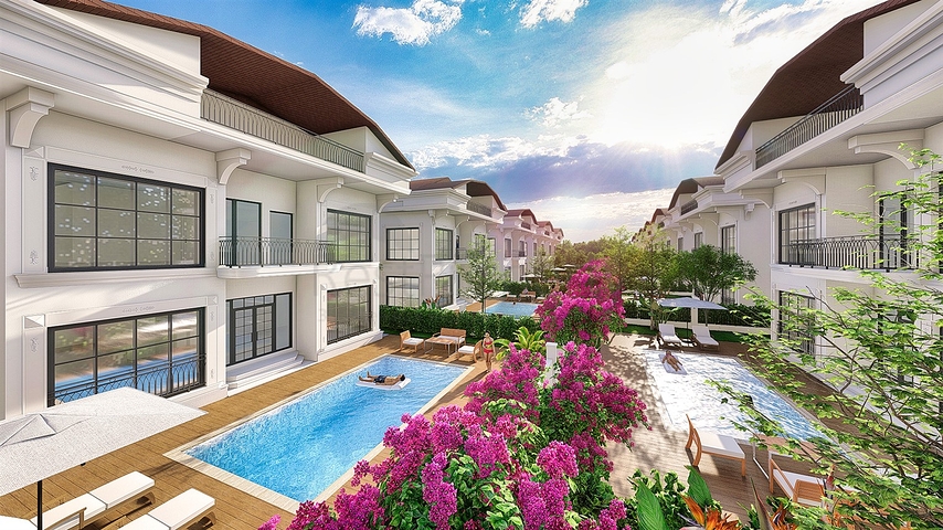 Villa mit 6+1 Grundrissen in Belek - Antalya 