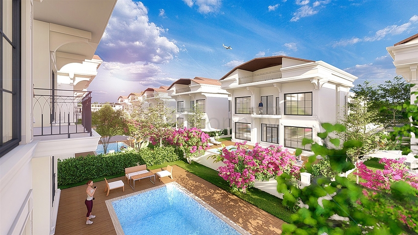 Villa mit 6+1 Grundrissen in Belek - Antalya 