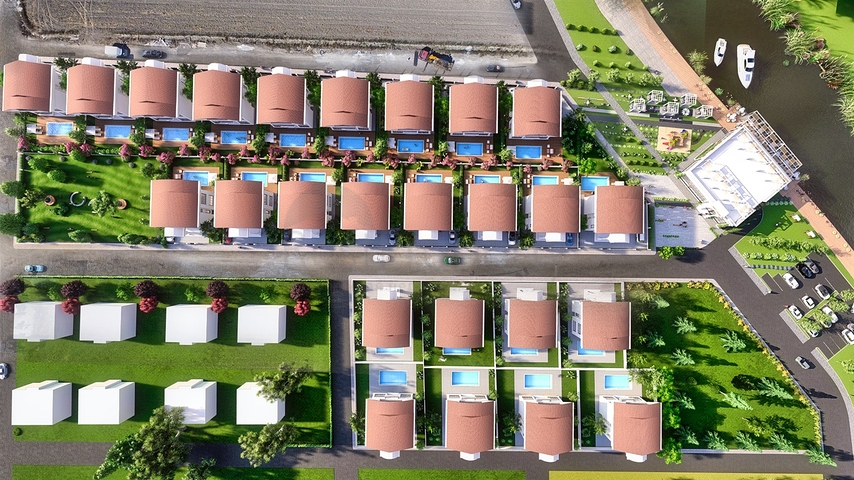Villa mit 6+1 Grundrissen in Belek - Antalya 