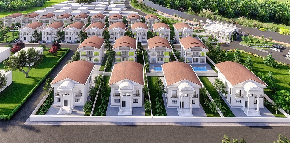 Villa mit 6+1 Grundrissen in Belek - Antalya 