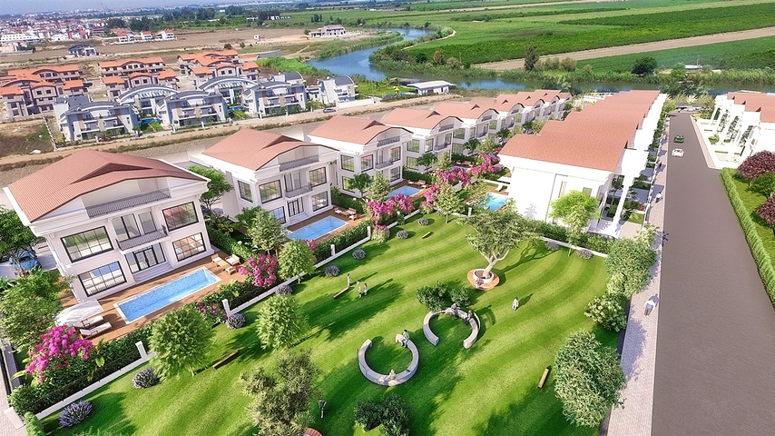 Villa mit 6+1 Grundrissen in Belek - Antalya 