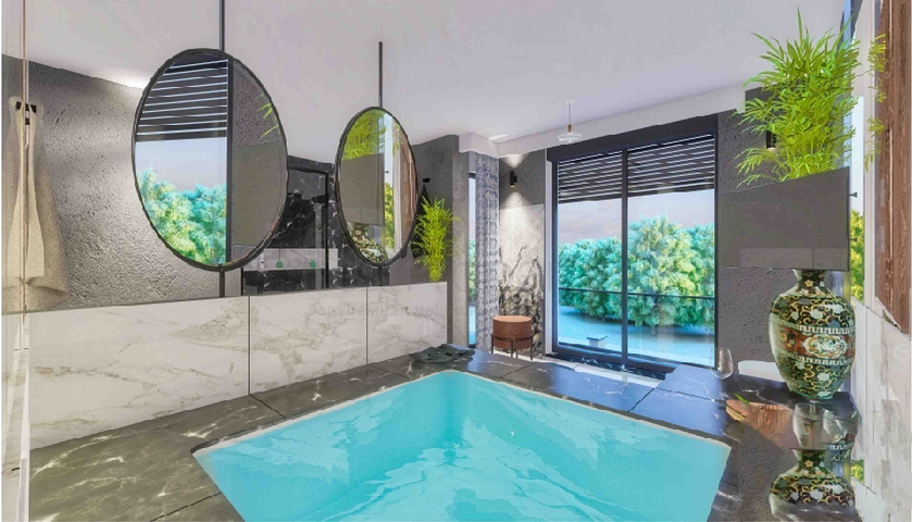 Villen im 5+1-Komplex in Lara - Antalya 