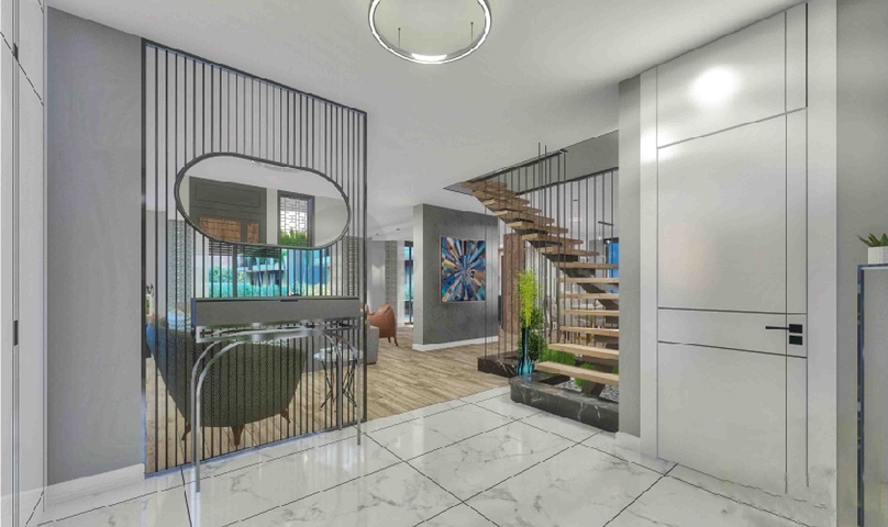 Villen im 5+1-Komplex in Lara - Antalya 