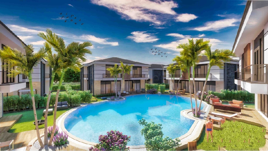 Villen im 5+1-Komplex in Lara - Antalya 