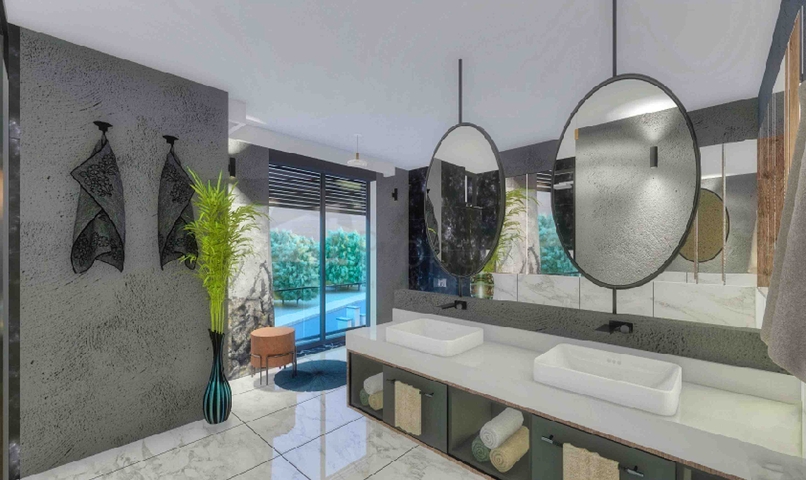 Villen im 5+1-Komplex in Lara - Antalya 