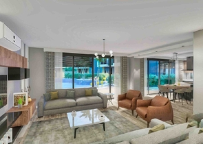 Villen im 5+1-Komplex in Lara - Antalya 