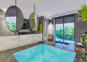 Villen im 5+1-Komplex in Lara - Antalya 