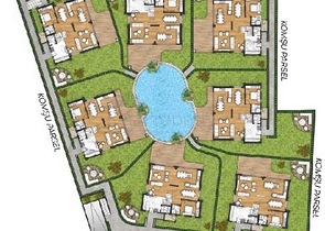 Villen im 5+1-Komplex in Lara - Antalya 