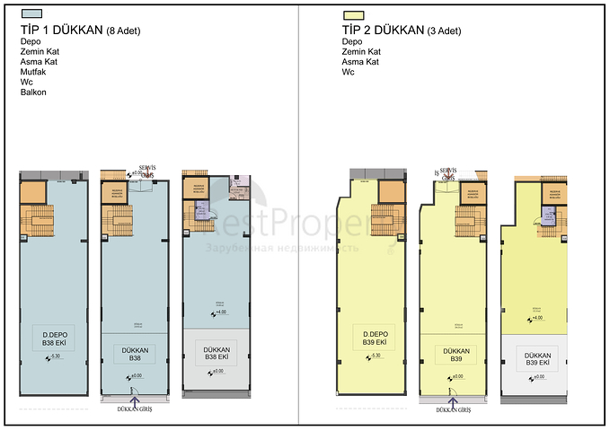 Bürofläche im Zentrum von Antalya  Bürofläche im Zentrum von Antalya
