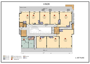 Bürofläche im Zentrum von Antalya  Bürofläche im Zentrum von Antalya