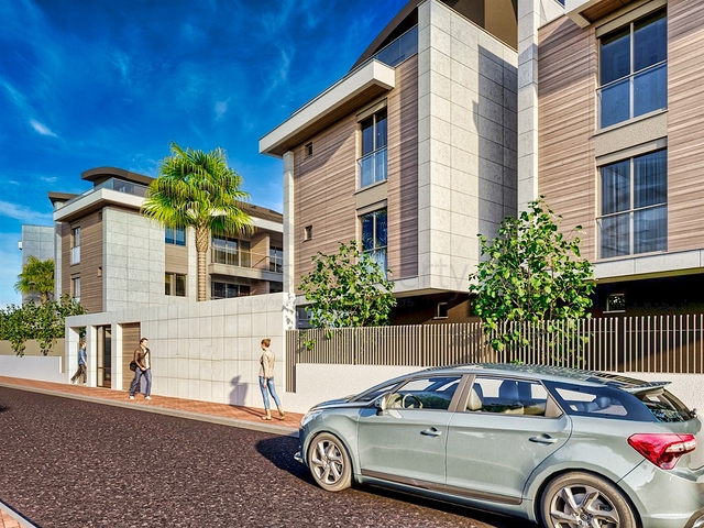 1+1 , 2+1 und 3+1 Wohnungen im Wohnbezirk Ermenek - Antalya 