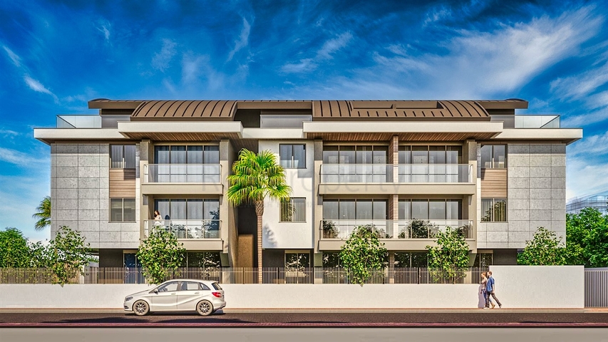 1+1 , 2+1 und 3+1 Wohnungen im Wohnbezirk Ermenek - Antalya 