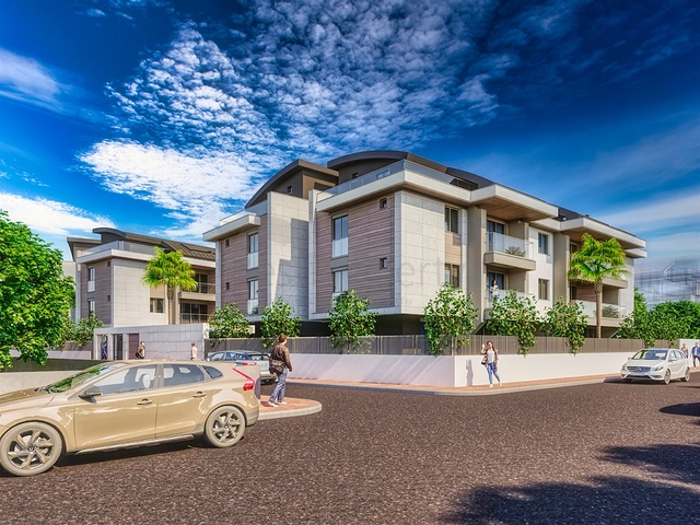 1+1 , 2+1 und 3+1 Wohnungen im Wohnbezirk Ermenek - Antalya 