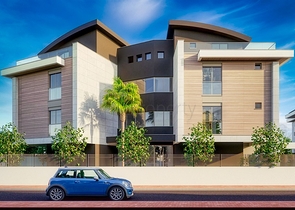 1+1 , 2+1 und 3+1 Wohnungen im Wohnbezirk Ermenek - Antalya 