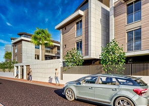 1+1 , 2+1 und 3+1 Wohnungen im Wohnbezirk Ermenek - Antalya 