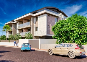 1+1 , 2+1 und 3+1 Wohnungen im Wohnbezirk Ermenek - Antalya 