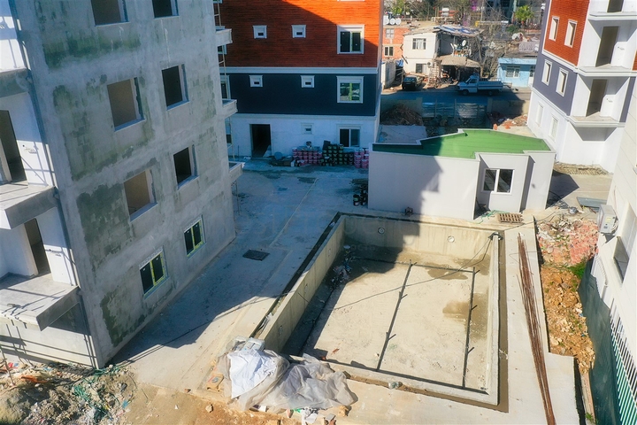 2+1 und 3+1 Wohnungen in der Wohngegend Gebizli - Antalya 