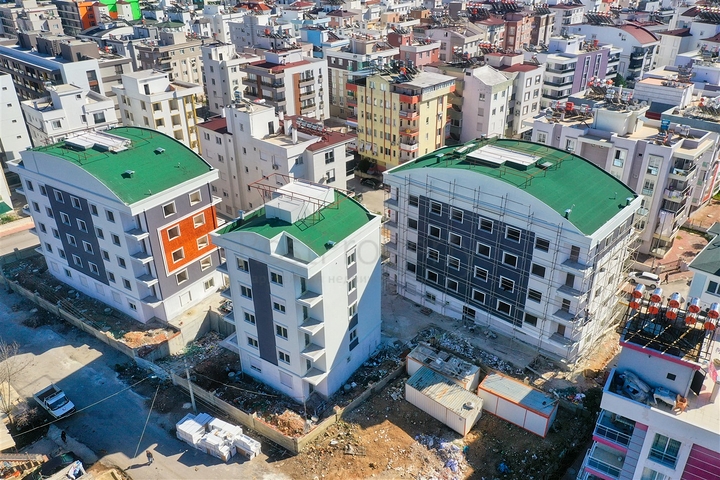 2+1 und 3+1 Wohnungen in der Wohngegend Gebizli - Antalya 